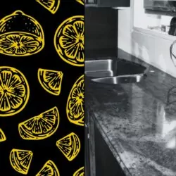 lemon kitchen counter top